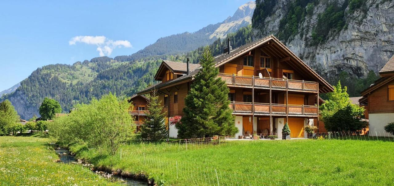 Apartment Arven Lauterbrunnen Exteriör bild